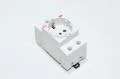ABB M1173 16A 250V DIN-kiskoasennettava maadoitettu CEE 7/3 sukopistorasia