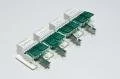 4x R&M R925371 CAT5e LAN connector modules with mounting bracket *new*