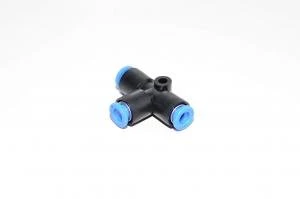 SMC KQT06-00 Union 6mm T-connector / T-branch / T-splitter quick fitting connector