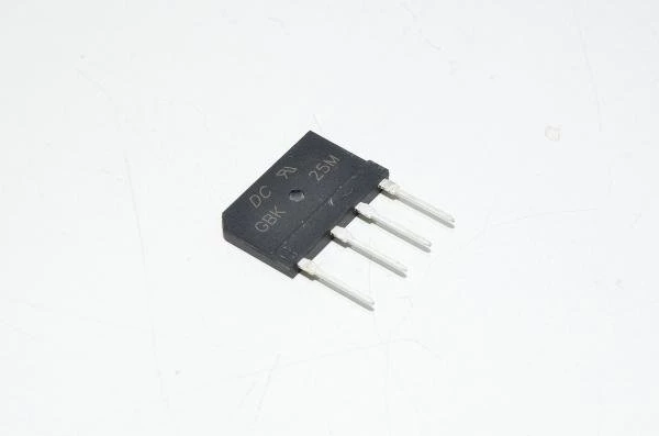 DC Components GBK25M 1~ full bridge rectifier bridge, 1000V 25A *new*