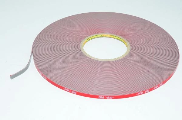 3M VHB GPH-110GF 6mm wide 33m long gray acrylic foam double sided tape reel *new*