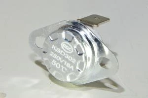 50°C KSD302 250V 16A NC ceramic bi-metallic mechanical thermostat *new*