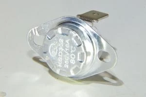 80°C KSD302 250V 16A NC keraaminen bi-metallinen mekaaninen termostaatti *uusi*