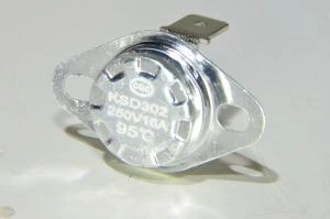 95°C KSD302 250V 16A NC ceramic bi-metallic mechanical thermostat *new*