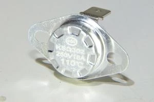 110°C KSD302 250V 16A NC ceramic bi-metallic mechanical thermostat *new*