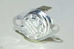 210°C KSD302 250V 16A NC ceramic bi-metallic mechanical thermostat *new*