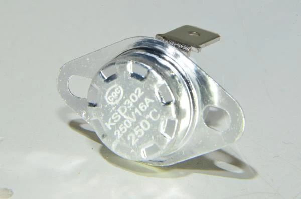 250°C KSD302 250V 16A NC keraaminen bi-metallinen mekaaninen termostaatti *uusi*