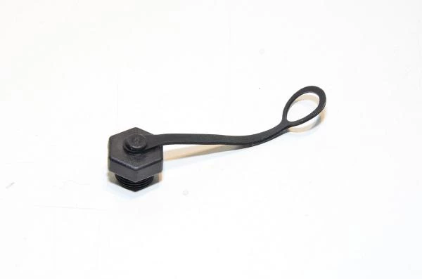 ZCON M12 male type black plastic connector protection cap for female M12 connectors *new*
