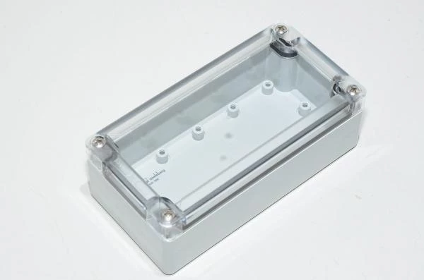 Günther Spelsberg TG-ABS1608-6-TO 10100601 82x162x55mm electronic equipment enclosure, ABS/PC, gray, transparent lid, IP67, IK07 *new*