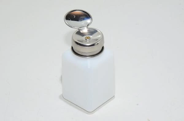 200ml HDPE pump dispenser bottle with dual ball check valve *new*