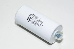 Miflex MKSP-5P I15KV620K-B 20µF/500VAC 40x107mm moottorin käyntikondensaattori faston liittimillä *uusi*