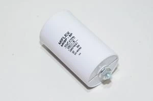 Miflex MKSP-5P I15KV632K-B 32µF/500VAC 50x107mm moottorin käyntikondensaattori faston liittimillä *uusi*