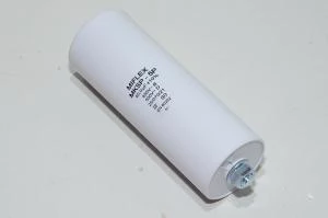 Miflex MKSP-5P I15KV640K-B 40µF/500VAC 45x143mm moottorin käyntikondensaattori faston liittimillä *uusi*