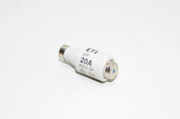 T20A 500VAC gG sininen Diazed II (DII) Ifö Electric 472220 keraaminen tulppasulake *uusi*