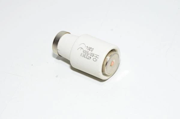 F63A 500VAC gG kupari Diazed III (DIII) Ifö Electric 472363 keraaminen tulppasulake *uusi*