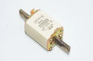 125A 690VAC NH1 gII (gL/gG) 100kA Strömberg OFAA 1 knife-blade type fuse link with blow out indicator on side