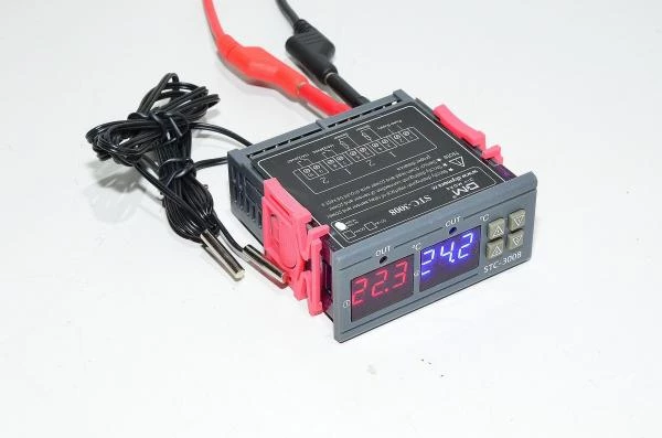 DIY More STC-3008 digital dual channel temperature controller -55...+120°C, heating and cooling 110-220VAC *new*