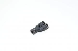 Pisco PY4M miniatyyri 4mm Y-liitin / Y-haara / Y-sovitin samoille pikaliitin putkihalkaisijoille