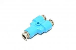 Sistem P 510082 Resin Line 8mm Y-liitin / Y-haara / Y-sovitin pikaliitin samoille putkihalkaisijoille