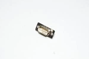 D-Sub 9-pin DE-9M urosliitin juotoskupeilla ja kullatuilla pinneillä *uusi*