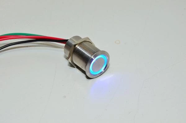 Aibeiken IB19A TLX15 19mm rosterinen portaaton PWM hipaisuhimmennin muistilla, kovera, 12-24VDC, 2A *uusi*