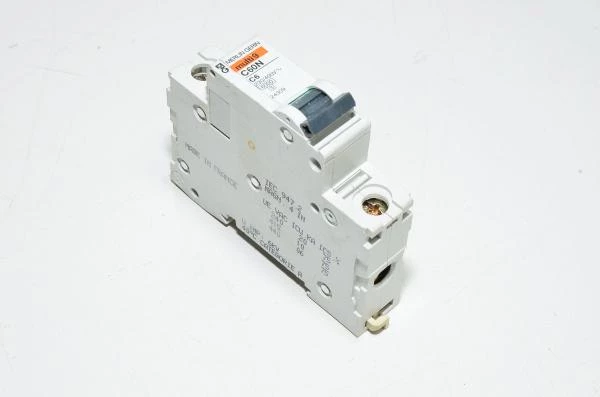 6A 1-phase C-type automatic fuse / circuit breaker Merlin Gerin multi9 C60N C6 230VAC / 400VAC