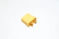 XT90-F yellow 2pin female power connector, 500VDC, 40/90A *new*