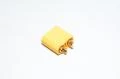XT90-M yellow 2pin male power connector, 500VDC, 40/90A *new*
