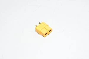 XT60-F keltainen 2pin naaras virtaliitin, 500VDC, 30/60A *uusi*