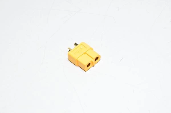 XT60-F yellow 2pin female power connector, 500VDC, 30/60A *new*
