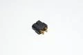 XT60-F musta 2pin naaras virtaliitin, 500VDC, 30/60A *uusi*