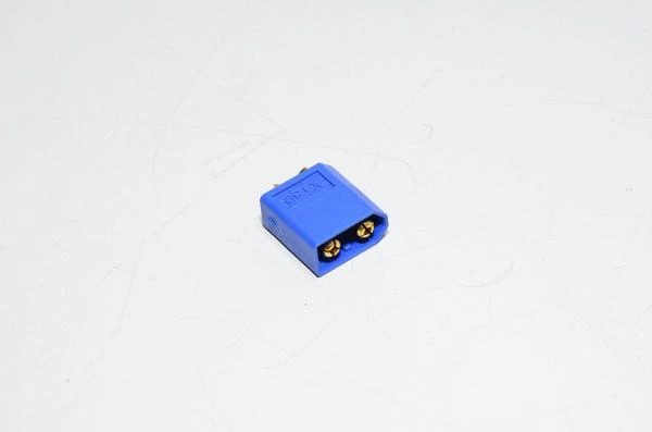 XT60-M sininen 2pin uros virtaliitin, 500VDC, 30/60A *uusi*