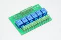 Sanwo TK73-624P 6-channel relay interface module 24VDC DIN rail mount 250VAC 10A