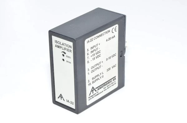 11-pin Sub-Magnal B11A kantainen Anatronic IA-22 erotusvahvistin 220VAC muuntaa 4-20mA sisääntulon 0-10V ulostuloksi
