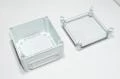 Fibox EK 190x190x130mm electronic equipment enclosure, polycarbonate, gray, transparent lid, IK08, IP67 *new*
