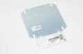 Fibox EK 190x190x130mm electronic equipment enclosure, polycarbonate, gray, transparent lid, IK08, IP67 *new*