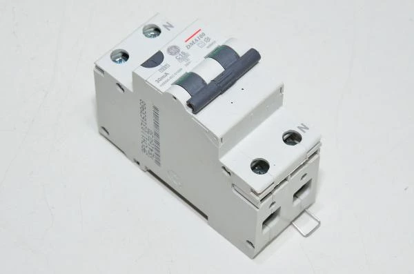 16A 1-phase C-type General electric DMA100 RCBO vikavirtasuojasulake 30mA 240VAC