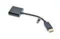 Deltaco DP-VGA7 DisplayPort – VGA-sovitin, Full HD 60Hz, musta, 0,2m