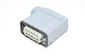 Harting heavy duty power Han 10A-F 16A naaras liitin Han 10A-gs-16 kotelolla