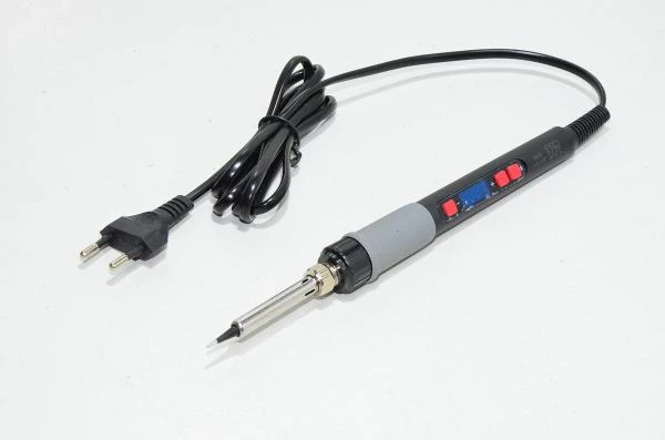 ESD-safe soldering iron with LED display 180-500°C, 110-240VAC 80W *new*