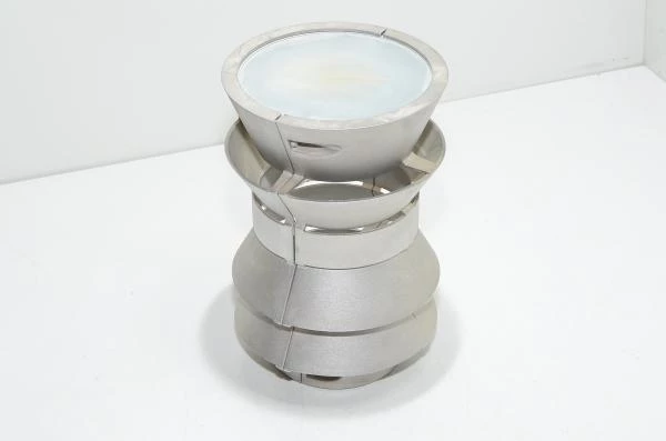 Silver aluminum decorative cover for the Urbana EPS300 SON-I-70W IC LO-D/I luminaire