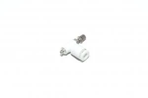 SMC AS1201F-M3-04 elbow type meter-out speed controller with M3x0.5 threaded port and 4mm quick connector for tube