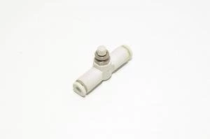 SMC AS1001F-04 suora yksisuuntainen rajoitin / nopeuden säädin jossa 4mm pikaliittimet letkulle