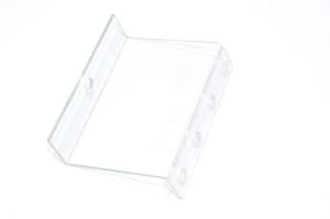 Muovinen S-mallinen asennuskiinnike 151x101x70mm jossa 5x 10mm reiät
