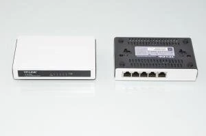 TP-Link TL-SF1005 5 port 10/100mbit Ethernet switch, valkoinen