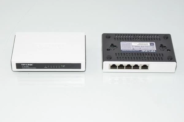 TP-Link TL-SF1005 5 porttinen 10/100mbit Ethernet kytkin, Valkoinen