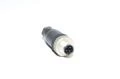 M12 straight A-coded unshielded 4-pin sensor connector, male, plastic/metal, Binder 713-series 99-0429-14-04, screw connection for 4-6mm cables