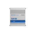 Teltonika TSW100 (TSW100000000) teollinen ohjaamaton PoE+ -kytkin *uusi*