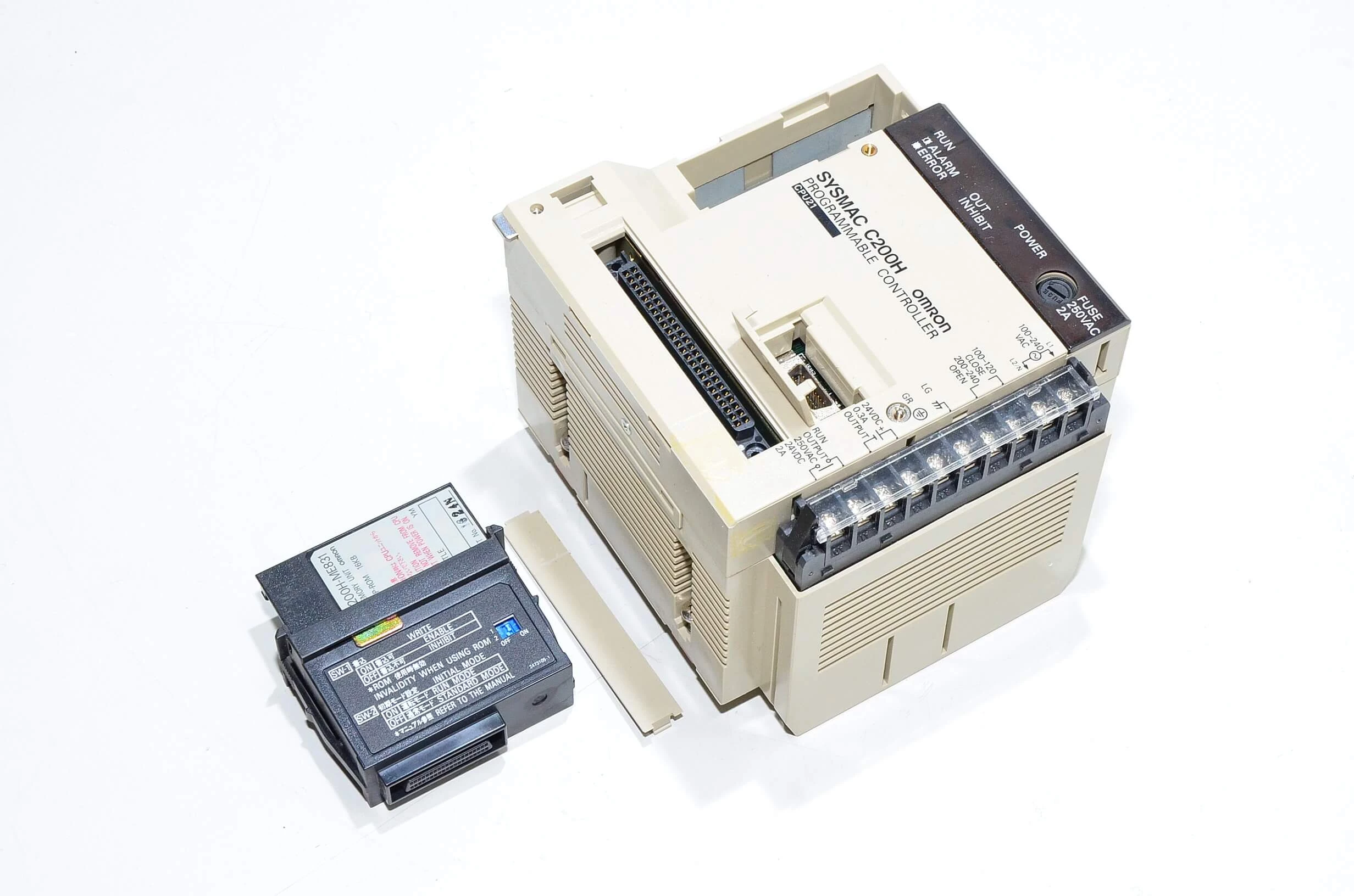 Omron Sysmac C200H-CPU21-E programmable controller, CPU unit