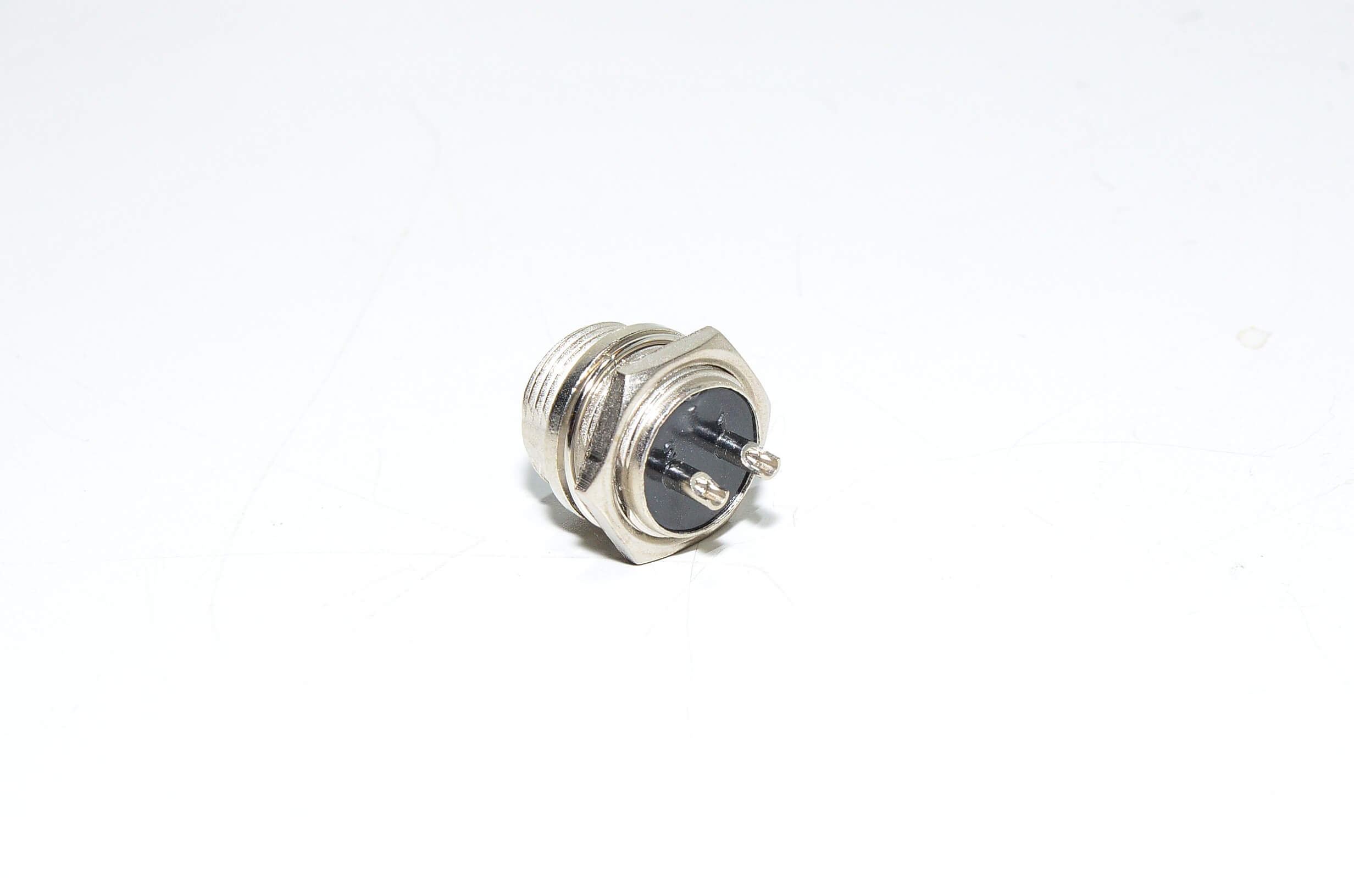 Renhotec GX16B2P panel mount 2pin metal rear mount male connector *new*